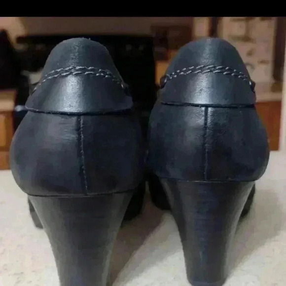 Must HAVE heels.. Black Marco Tozzi size 38 (7.5) nwot - Picture 9 of 10